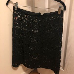 Prada lace skirt